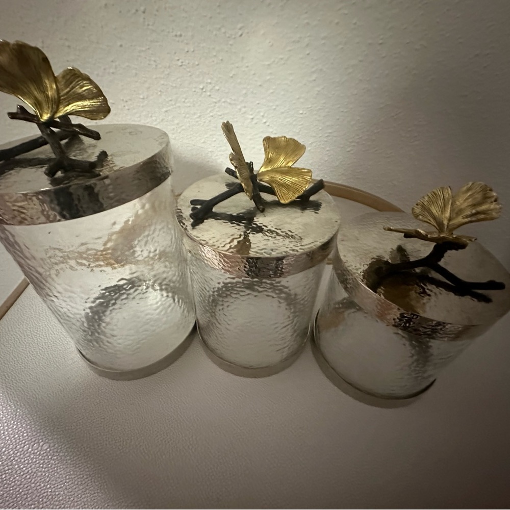 Michael Aram canister 3 SML